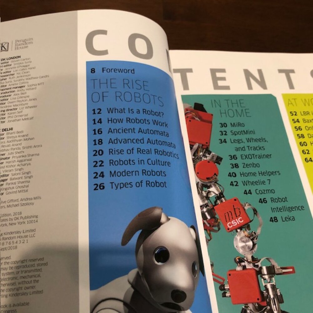 Robot Hardcover Book. - Picture 8 of 16